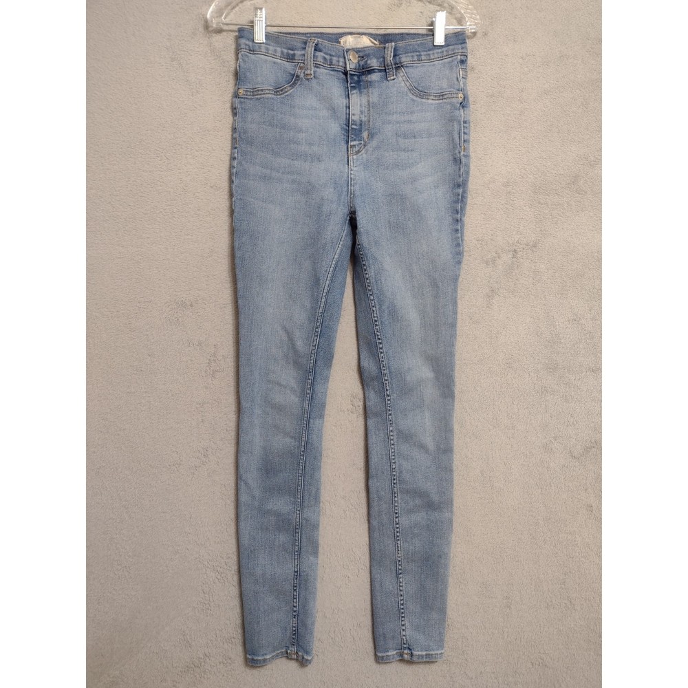 FREE PEOPLE Women's Skinny Jeans 28x30 Light Wash
